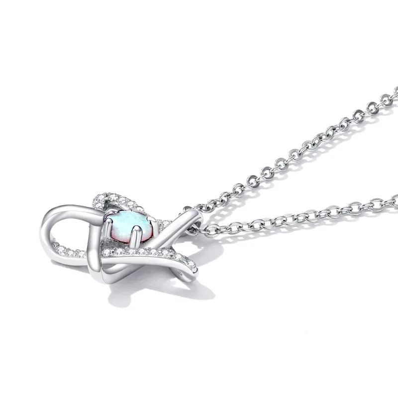 (bilde for) Pandora Style Opal Star Halskjede - SCN473 - Vis 3