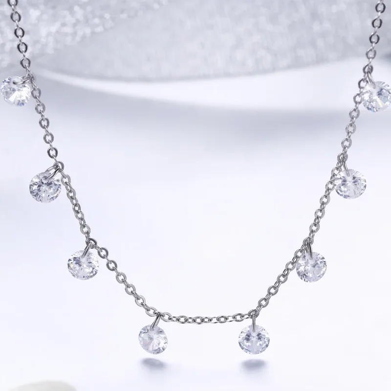 (bilde for) Pandora Style Silver Beauty of Simplicity Chain Halskjede - SCN299 - Vis 2