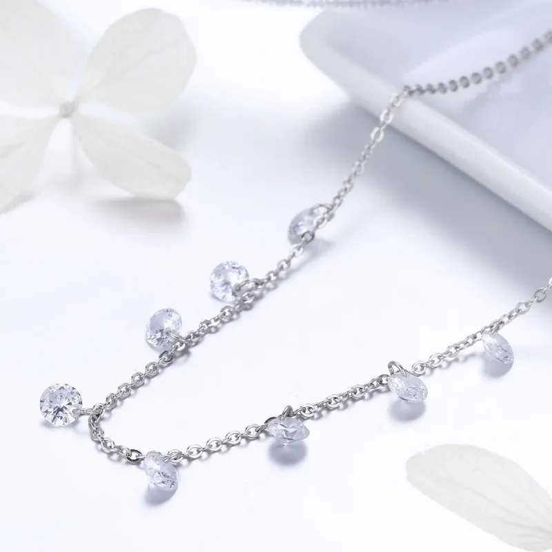 (bilde for) Pandora Style Silver Beauty of Simplicity Chain Halskjede - SCN299 - Vis 3