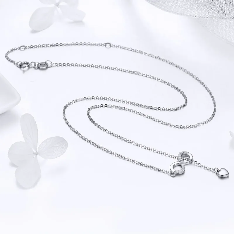 (bilde for) Pandora Style Silver Infinite Charm Halskjede - SCN223 - Vis 4