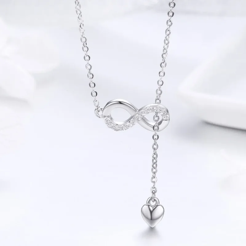 (bilde for) Pandora Style Silver Infinite Charm Halskjede - SCN223 - Vis 5