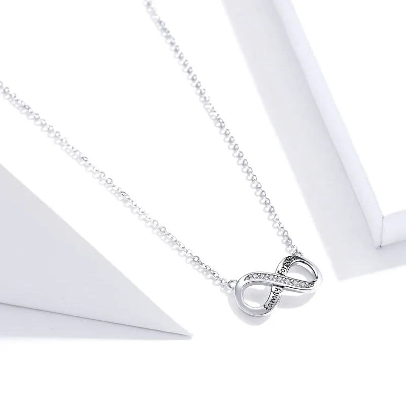 (bilde for) Pandora Style Silver Love Unlimited Halskjede - SCN352 - Vis 2