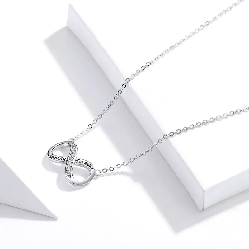 (bilde for) Pandora Style Silver Love Unlimited Halskjede - SCN352 - Vis 3