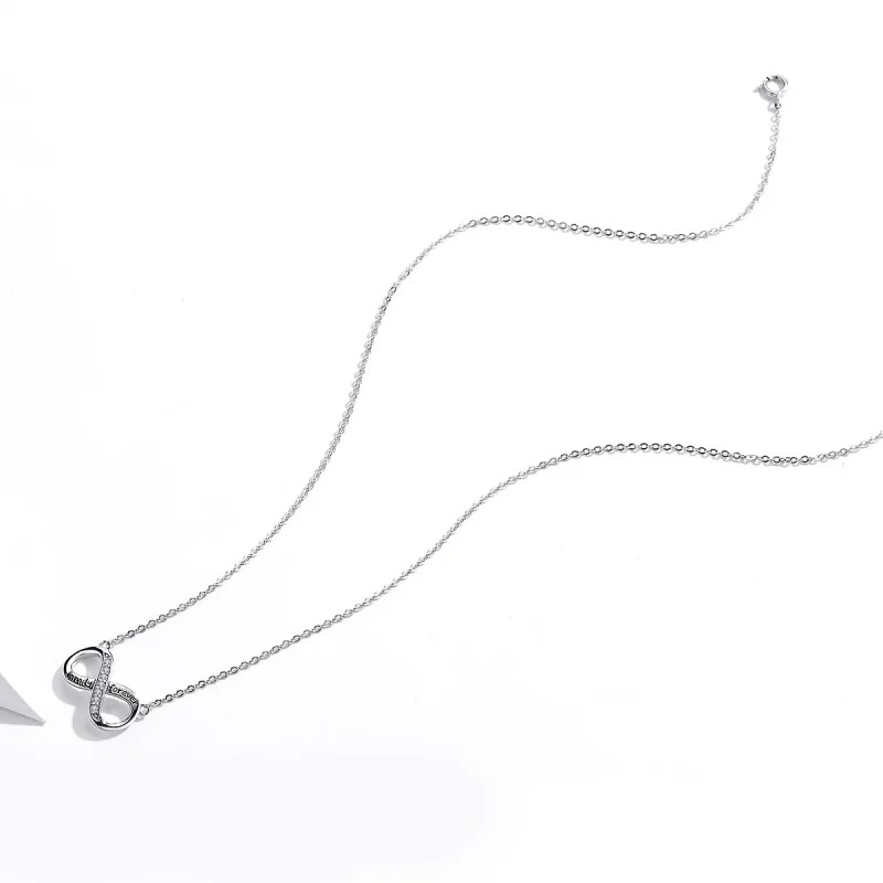 (bilde for) Pandora Style Silver Love Unlimited Halskjede - SCN352 - Vis 4