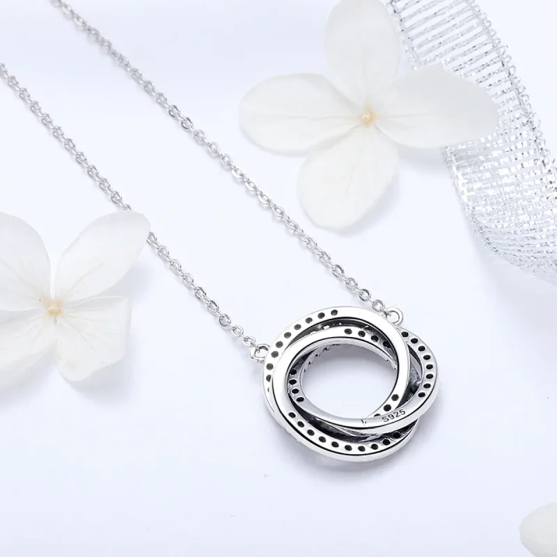 (bilde for) Pandora Style Silver Minimalism Halskjede - SCN259 - Vis 4