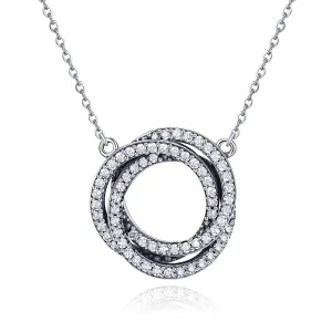 Pandora Style Silver Minimalism Halskjede - SCN259 (bilde for) Pandora Style Silver Minimalism Halskjede - SCN259