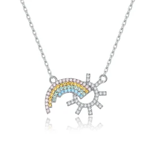 (bilde for) Pandora Style Silver Rainbow Halskjede - SCN366
