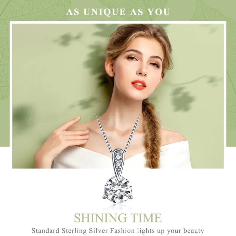 (bilde for) Pandora Style Silver Shining Time Halskjede - SCN314 - Vis 2