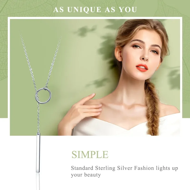 (bilde for) Pandora Style Silver Simple Halskjede - SCN304 - Vis 2
