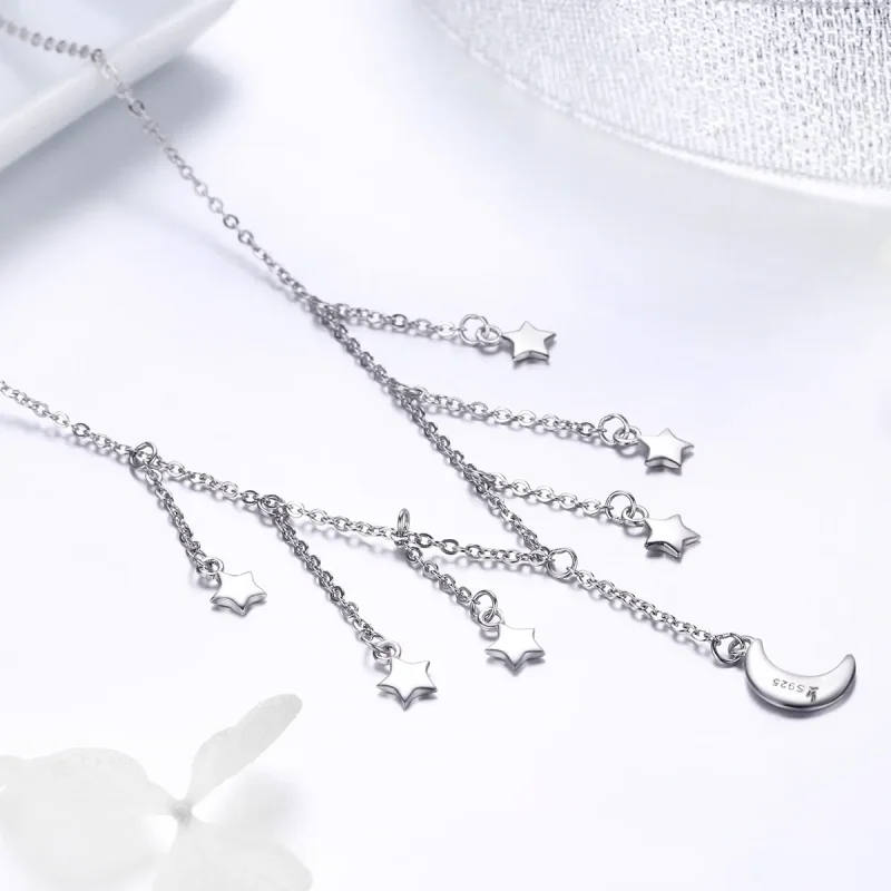 (bilde for) Pandora Style Silver Starry Sky Halskjede - SCN301 - Vis 4