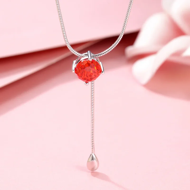 (bilde for) Pandora Style Silver Tears of Love Halskjede - SCN182 - Vis 4