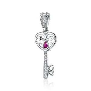 (bilde for) Pandora Style Silver The Key to Happiness Pendant - SCC791
