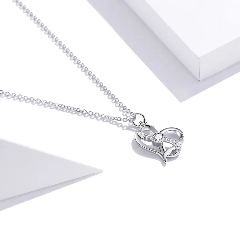 (bilde for) Pandora Style Silver Together forever Anheng Halskjede - SCN442 - Vis 2