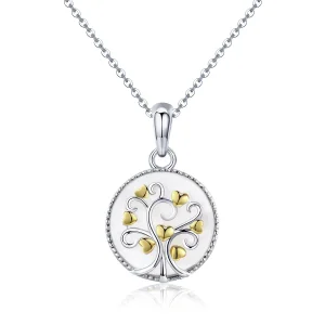 (bilde for) Pandora Style Silver Tree of Life Halskjede - SCN296