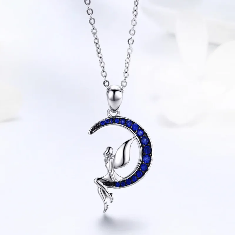 (bilde for) Pandora Style Sølv Fairy of Night Halskjede - SCN244 - Vis 4
