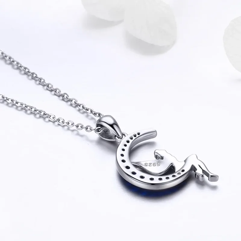 (bilde for) Pandora Style Sølv Fairy of Night Halskjede - SCN244 - Vis 6