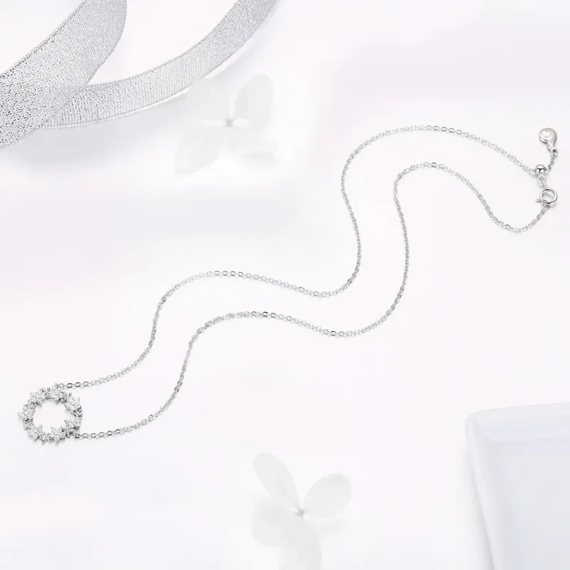 (bilde for) Pandora Style Sølv Full av Stjerner Anheng Halskjede - BSN028 - Vis 3