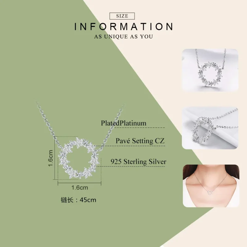(bilde for) Pandora Style Sølv Full av Stjerner Anheng Halskjede - BSN028 - Vis 7