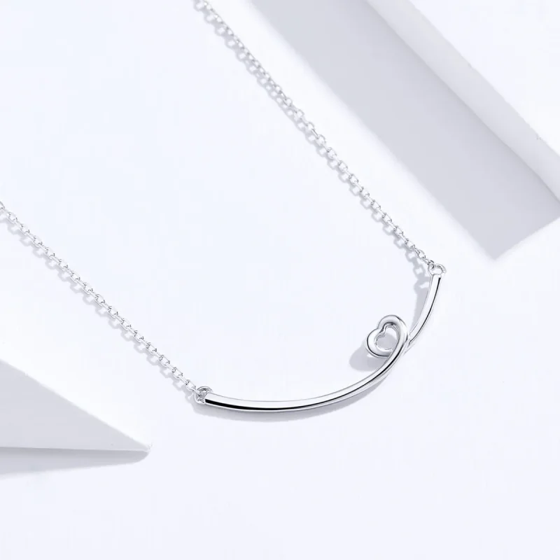 (bilde for) Pandora Style Sølv Happy Smile Halskjede - SCN381 - Vis 2