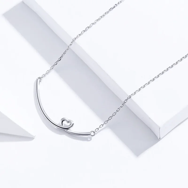 (bilde for) Pandora Style Sølv Happy Smile Halskjede - SCN381 - Vis 3