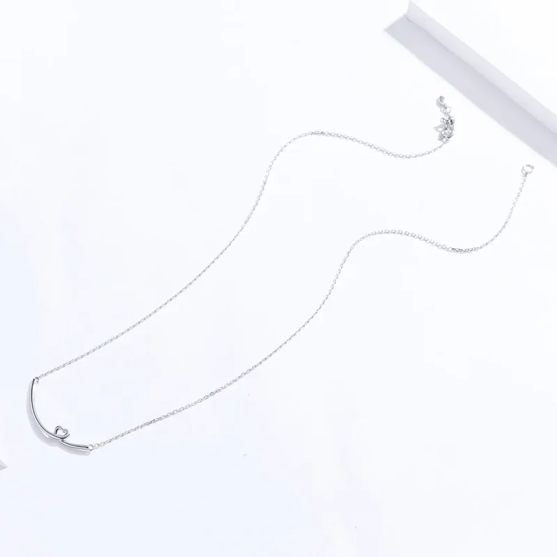 (bilde for) Pandora Style Sølv Happy Smile Halskjede - SCN381 - Vis 4