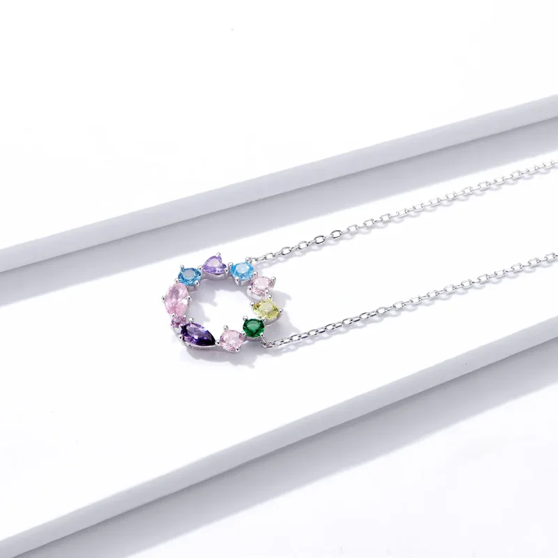 (bilde for) Pandora Style Sølv Lucky Wreath Anheng Halskjede - BSN178 - Vis 2