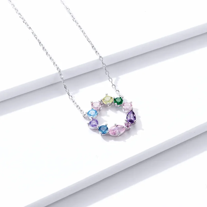 (bilde for) Pandora Style Sølv Lucky Wreath Anheng Halskjede - BSN178 - Vis 3