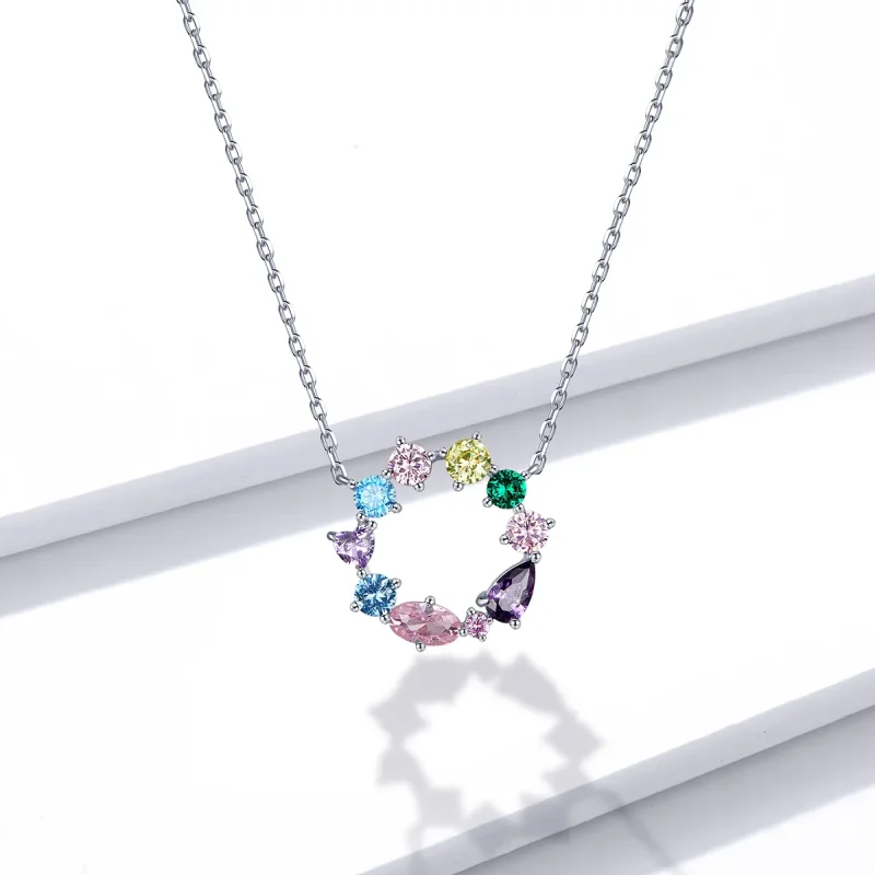 (bilde for) Pandora Style Sølv Lucky Wreath Anheng Halskjede - BSN178 - Vis 6