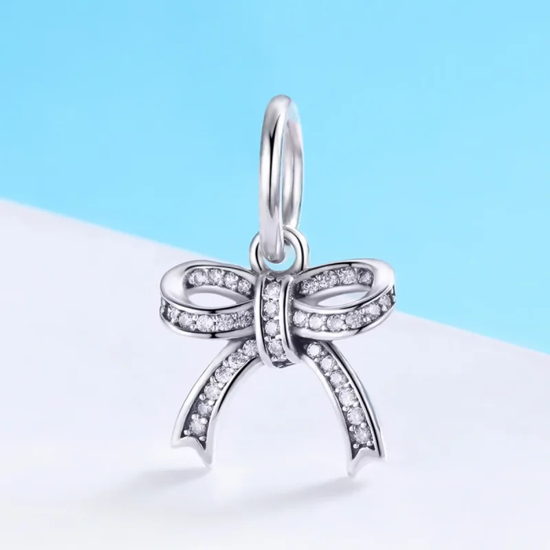 (bilde for) Pandora Style sølv sløyfe anheng - SCC775 - Vis 2