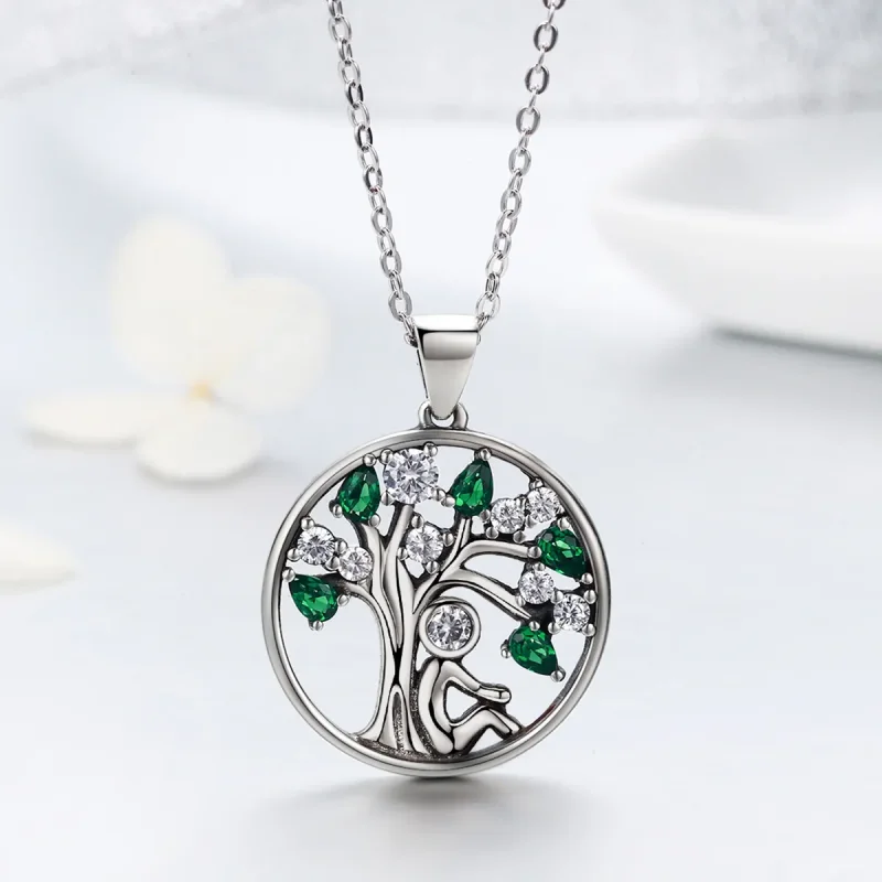 (bilde for) Pandora Style Sølv Snuggle Halskjede - SCN094 - Vis 5