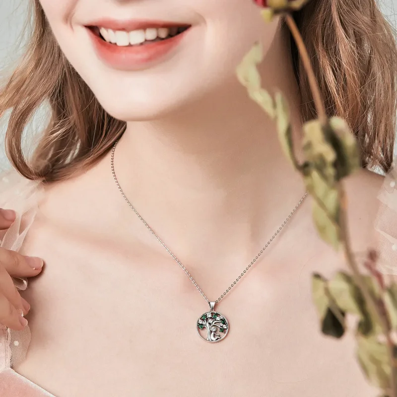 (bilde for) Pandora Style Sølv Snuggle Halskjede - SCN094 - Vis 9