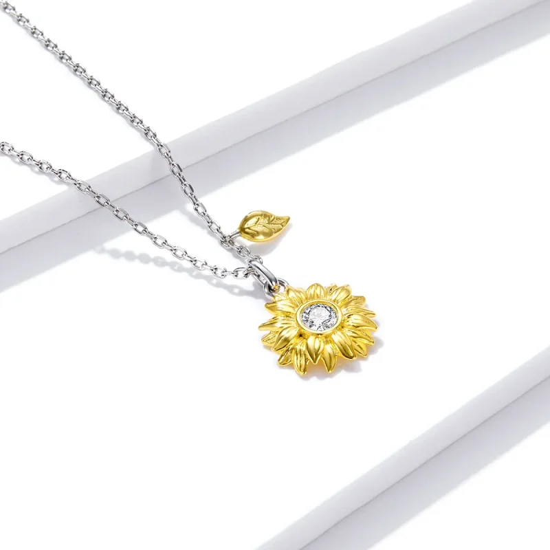 (bilde for) Pandora Style Sun Flower Halskjede - BSN212 - Vis 2