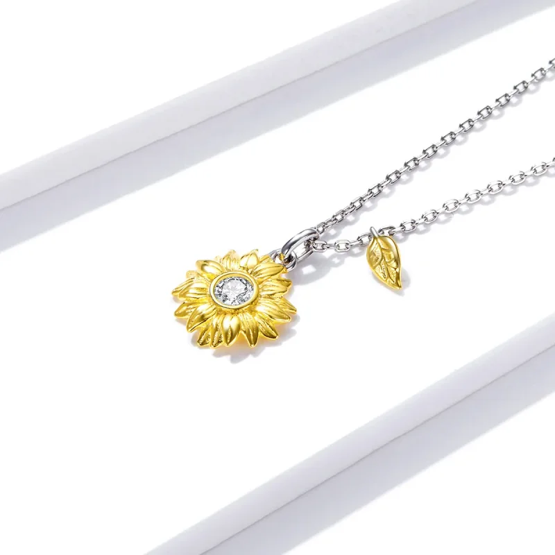 (bilde for) Pandora Style Sun Flower Halskjede - BSN212 - Vis 3
