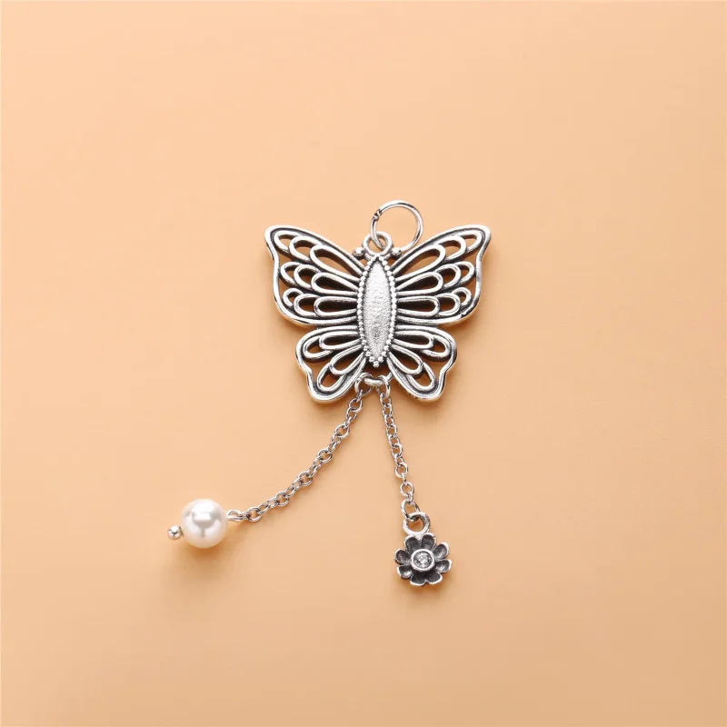 (bilde for) Pandora Anheng, sterlingsilver, hvit perle - 390352CCZ - Vis 3
