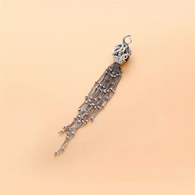 (bilde for) Pandora Enchanted Tassel Necklace - 397082CZ-70 - Vis 3
