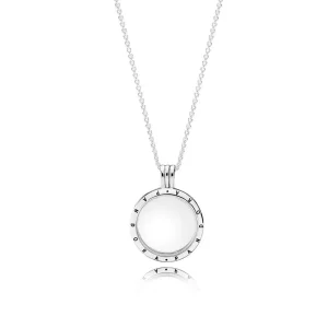 (bilde for) PANDORA flytende medaljon (medium) - 590529