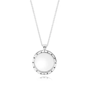 (bilde for) PANDORA flytende medaljon (stor) - 590530-75