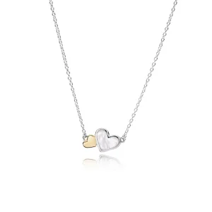 (bilde for) PANDORA Luminous Hearts Pendant Halskjede - 590521mop-45