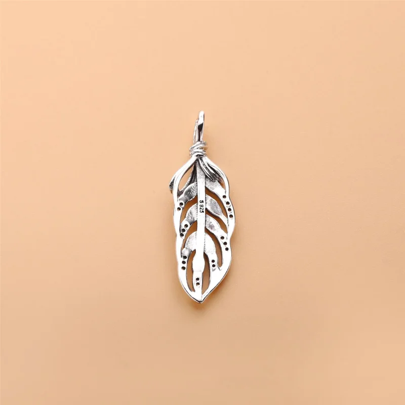 (bilde for) Pandora Seed silver pendant with clear cubic zirconia and necklace - 397753CZ - Vis 3