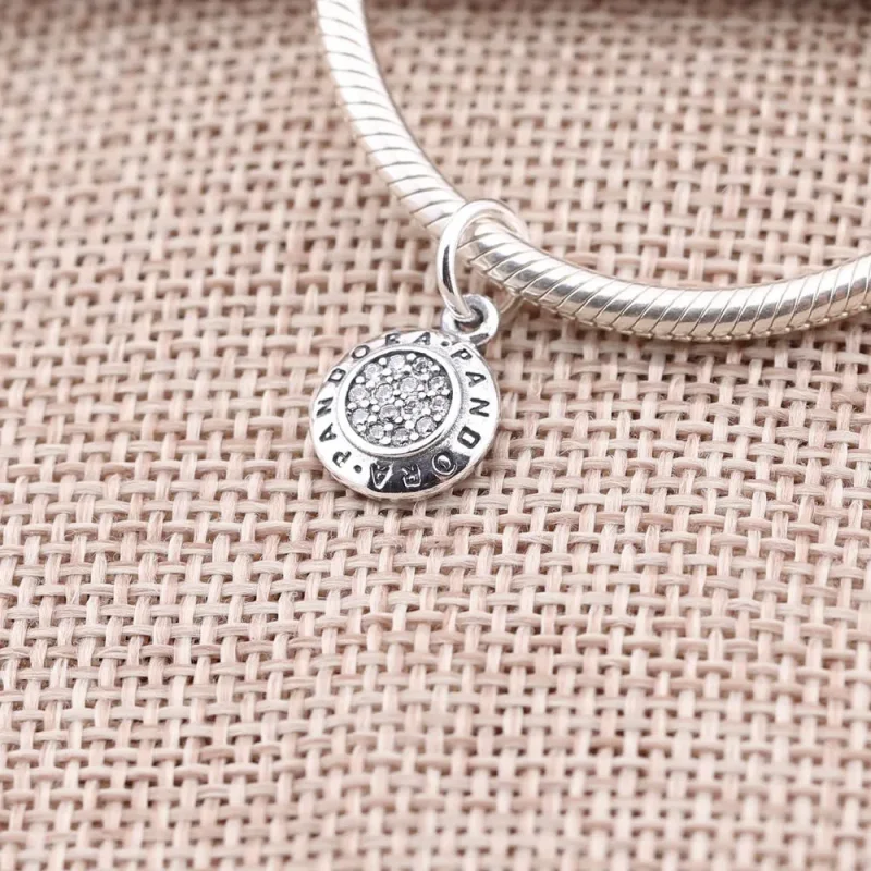 (bilde for) PANDORA Signature Pendant - 390359CZ - Vis 2