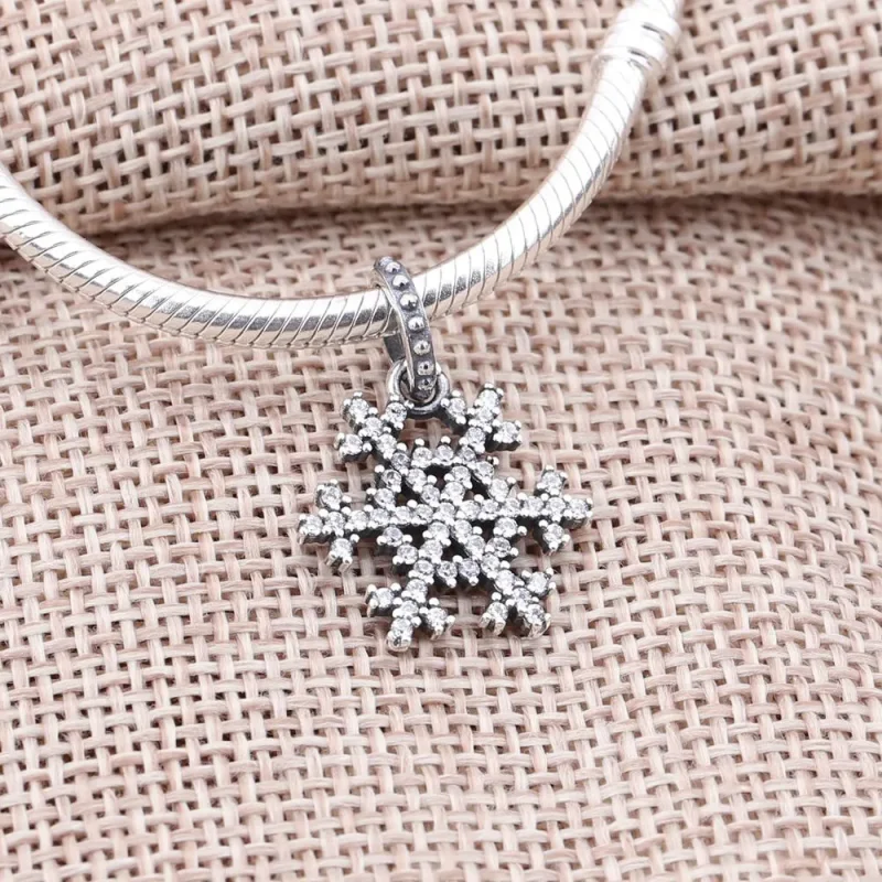(bilde for) PANDORA Snowflake Halskjede anheng - 390354cz - Vis 2
