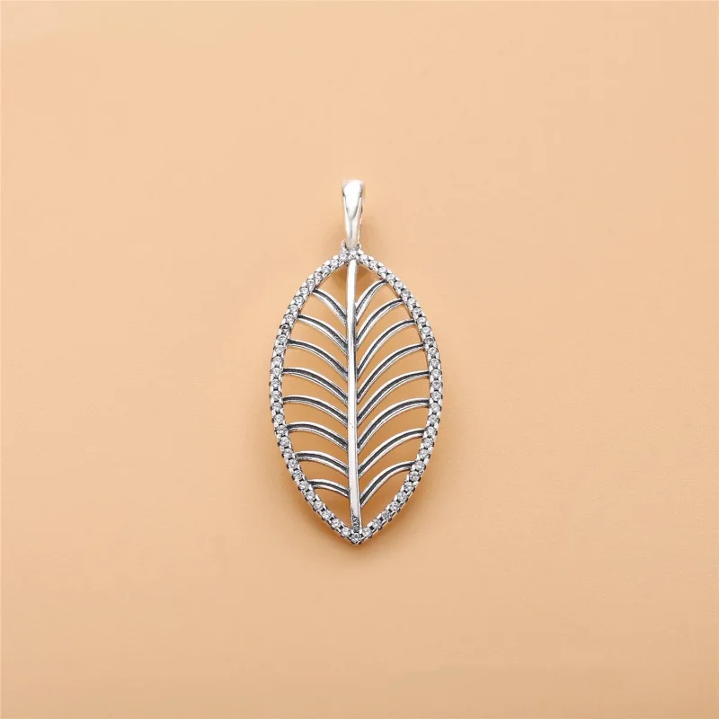 (bilde for) Pandora Tropisk palme, halskjede - 390370CZ - Vis 3