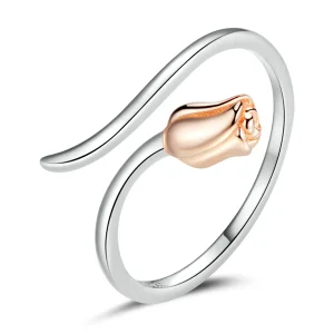 (bilde for) Pandora Style A Rose Open Ring - SCR761