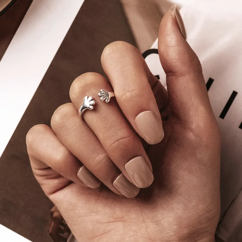 (bilde for) Pandora Style Cute Puppy Open Ring - BSR225 - Vis 6