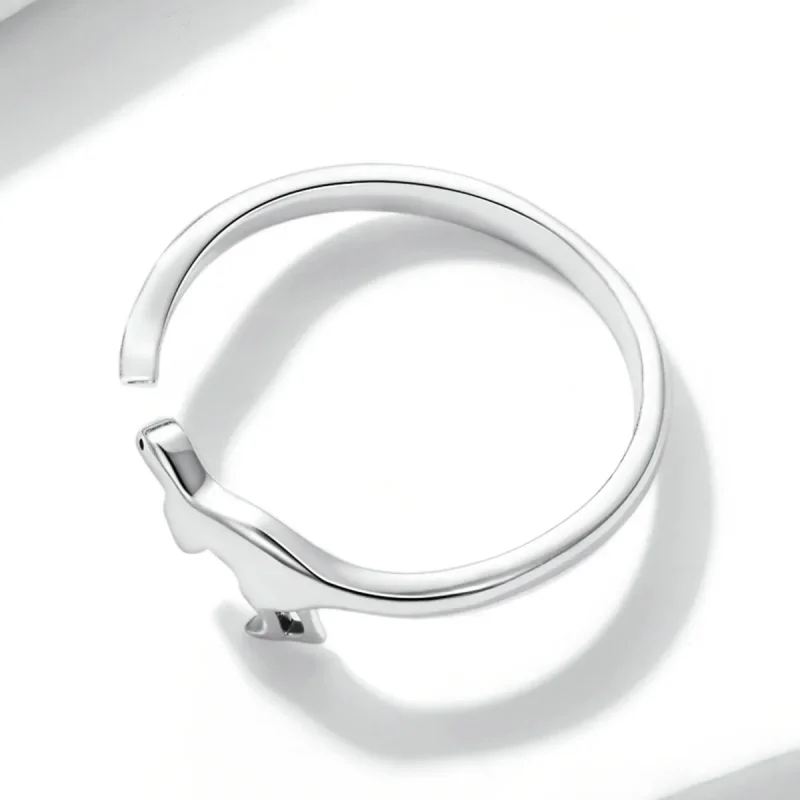 (bilde for) Pandora Style Dinosaur Open Ring - BSR226 - Vis 4