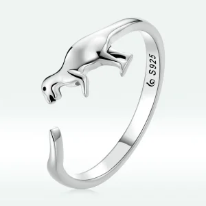 (bilde for) Pandora Style Dinosaur Open Ring - BSR226