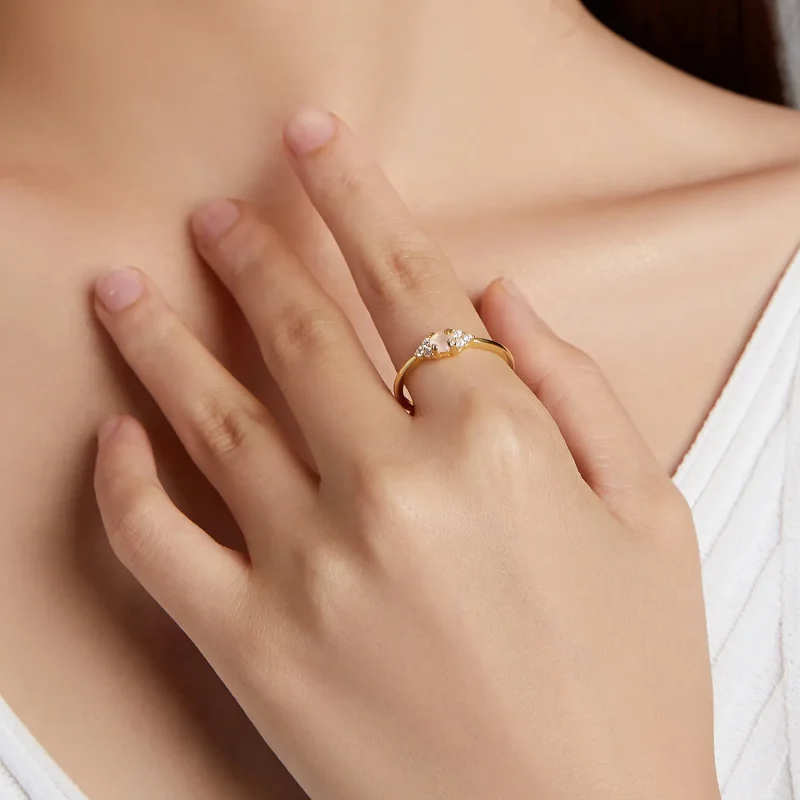 (bilde for) Pandora Style Eternal Love Ring - SCR534-AC - Vis 4