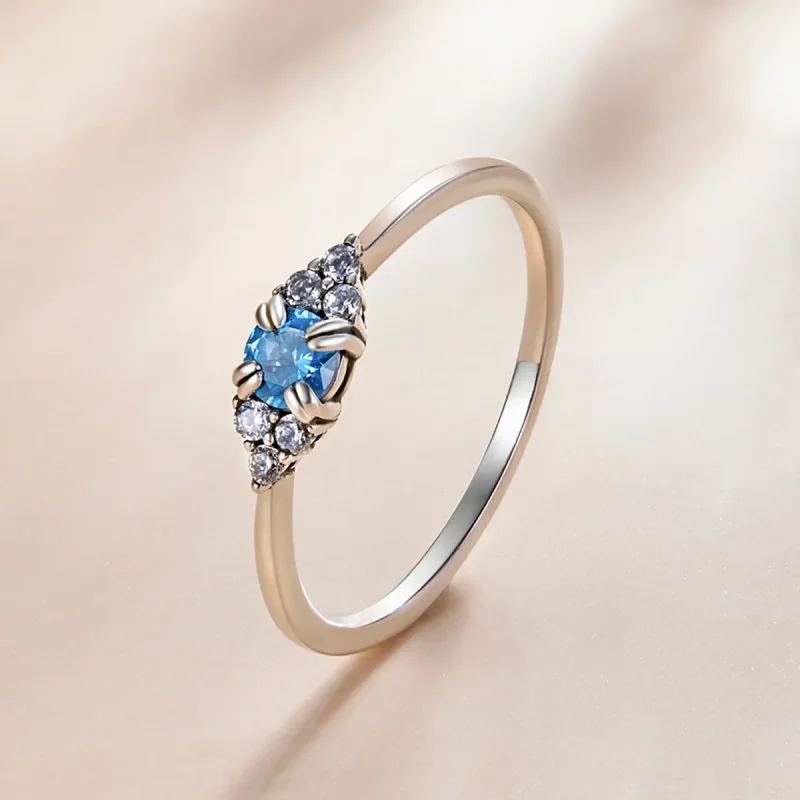 (bilde for) Pandora Style Eternal Love Ring - SCR534-BU - Vis 2