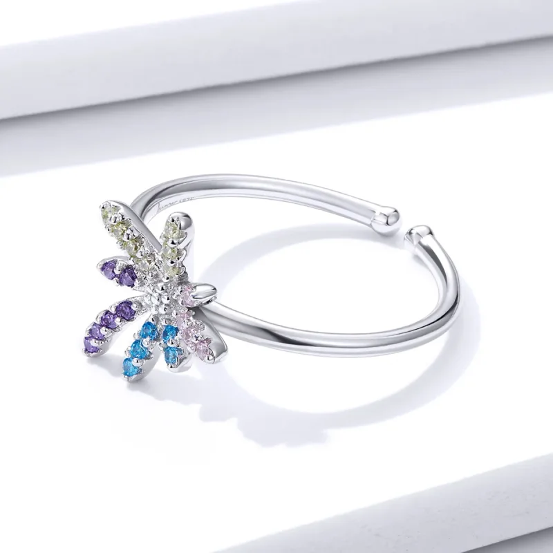 (bilde for) Pandora Style Fireworks Open Ring - BSR120 - Vis 4