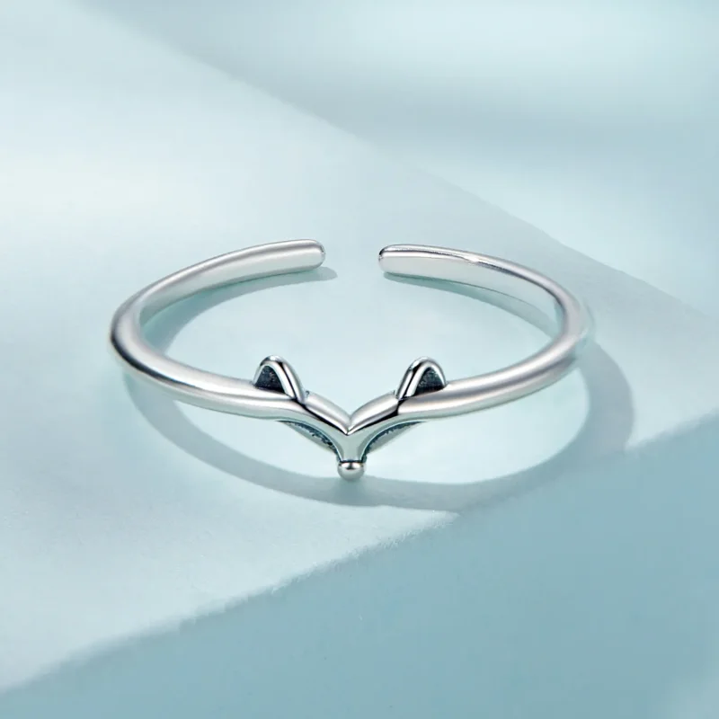 (bilde for) Pandora Style Fox Open Ring - SCR868 - Vis 3